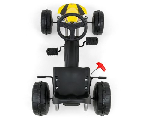 Milly Mally Gokart na pedały Viper Yellow Milly Mally Gokart na pedały Viper Yellow