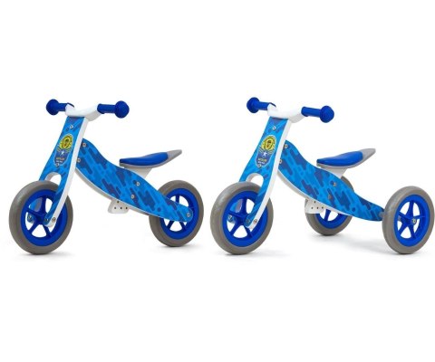 Milly Mally Pojazd 2w1 Cool Blue Army Milly Mally Pojazd 2w1 Cool Blue Army