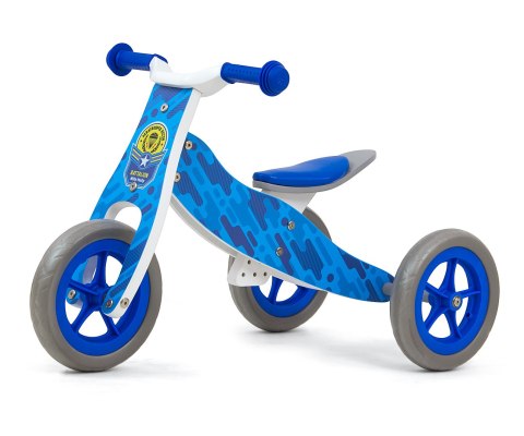 Milly Mally Pojazd 2w1 Cool Blue Army Milly Mally Pojazd 2w1 Cool Blue Army