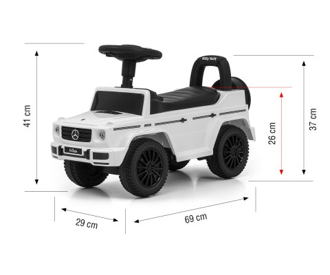 Milly Mally Pojazd MERCEDES G350d White S Milly Mally Pojazd MERCEDES G350d White S