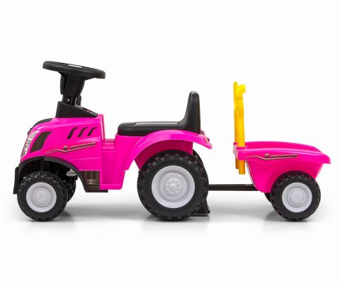 Milly Mally Pojazd New Holland T7 Traktor Pink Milly Mally Pojazd New Holland T7 Traktor Pink