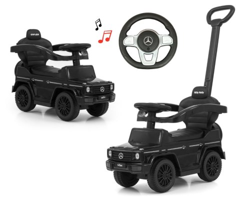 Milly Mally Pojazd z rączką MERCEDES G350d Black Milly Mally Pojazd z rączką MERCEDES G350d Black