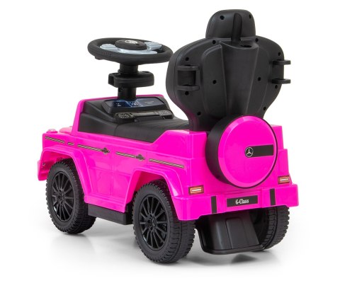 Milly Mally Pojazd z rączką MERCEDES G350d Pink Milly Mally Pojazd z rączką MERCEDES G350d Pink