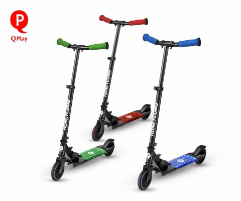 Qplay Qplay Hulajnoga Honeycomb Green Qplay Qplay Hulajnoga Honeycomb Green