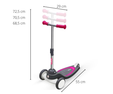 Qplay Qplay Hulajnoga Mika Pink Qplay Qplay Hulajnoga Mika Pink