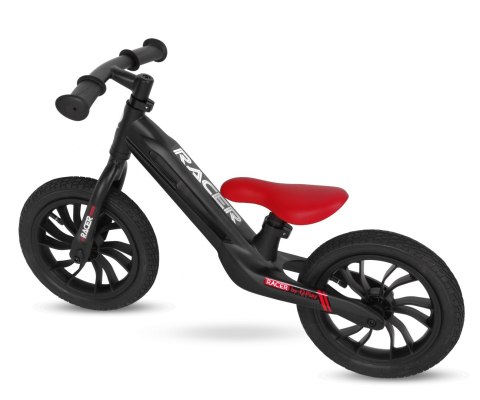 Qplay Qplay Rowerek Biegowy Racer Black Qplay Qplay Rowerek Biegowy Racer Black
