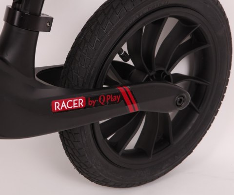 Qplay Qplay Rowerek Biegowy Racer Black Qplay Qplay Rowerek Biegowy Racer Black