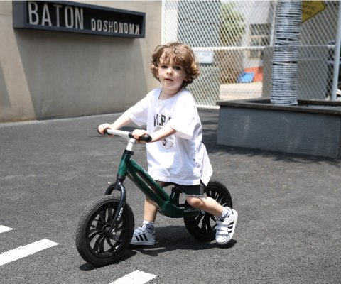 Qplay Qplay Rowerek Biegowy Racer Green Qplay Qplay Rowerek Biegowy Racer Green
