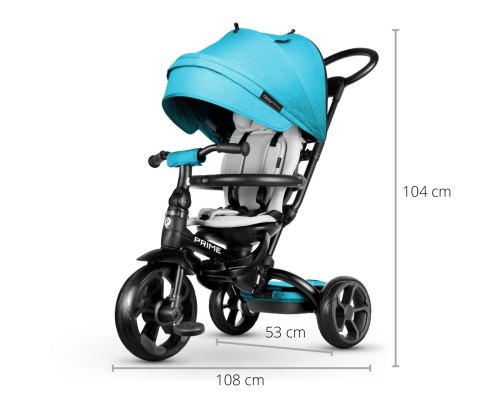 Qplay Qplay Rowerek Trójkołowy New Prime Blue