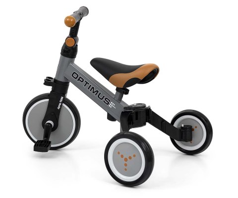 Milly Mally Rowerek 3w1 Optimus Grey