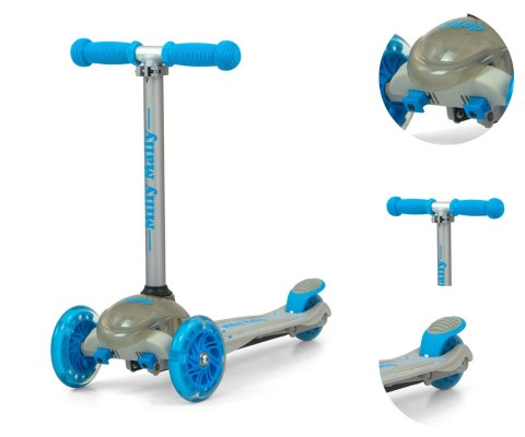 Milly Mally Scooter Zapp Grey