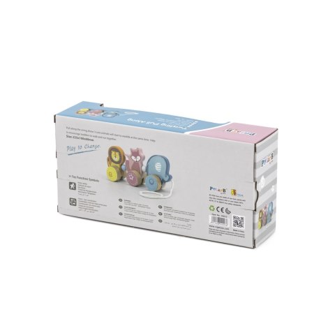 Viga Viga 44023 PolarB Przyjaciele z Zoo do ciągnięcia Viga Viga 44023 PolarB Przyjaciele z Zoo do ciągnięcia
