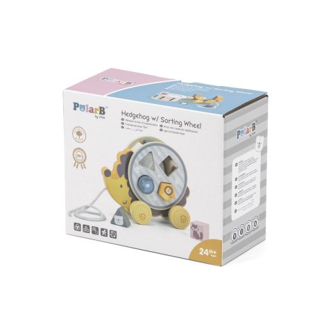 Viga Viga 44025 PolarB Jeż Jerzy 2w1 sorter do ciagnięcia Viga Viga 44025 PolarB Jeż Jerzy 2w1 sorter do ciagnięcia