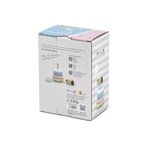 Viga Viga 44042 PolarB Piramidka edukacyjna Piesek Viga Viga 44042 PolarB Piramidka edukacyjna Piesek