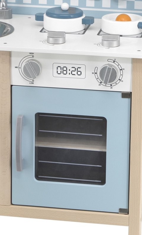 Viga Viga 44047 PolarB Kuchnia z akcesoriami silver-blue Viga Viga 44047 PolarB Kuchnia z akcesoriami silver-blue