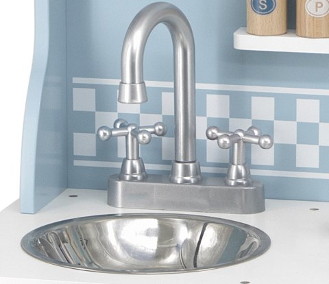Viga Viga 44047 PolarB Kuchnia z akcesoriami silver-blue Viga Viga 44047 PolarB Kuchnia z akcesoriami silver-blue