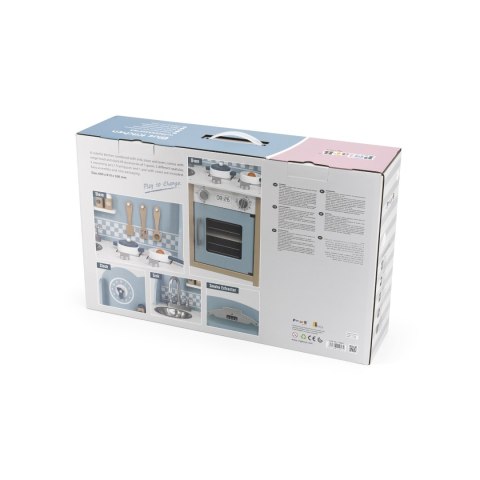 Viga Viga 44047 PolarB Kuchnia z akcesoriami silver-blue Viga Viga 44047 PolarB Kuchnia z akcesoriami silver-blue