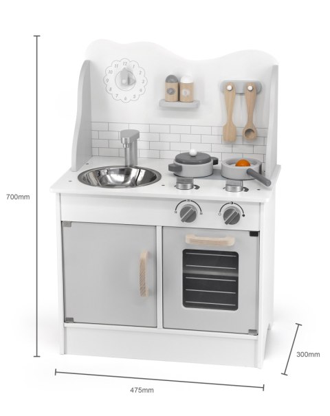 Viga Viga 44049 PolarB Kuchnia z akcesoriami eco gray Viga Viga 44049 PolarB Kuchnia z akcesoriami eco gray