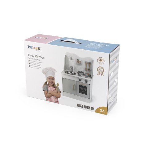 Viga Viga 44049 PolarB Kuchnia z akcesoriami eco gray Viga Viga 44049 PolarB Kuchnia z akcesoriami eco gray