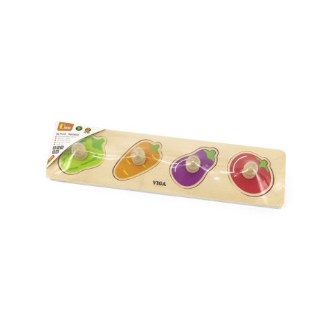 Viga Viga 44532 Pierwsze puzzle z uchwytami - warzywa Viga Viga 44532 Pierwsze puzzle z uchwytami - warzywa