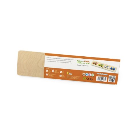 Viga Viga 44535 Pierwsze puzzle z uchwytami - auta Viga Viga 44535 Pierwsze puzzle z uchwytami - auta