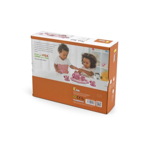 Viga Viga 44543 Serwis do herbaty i kawy pink flower