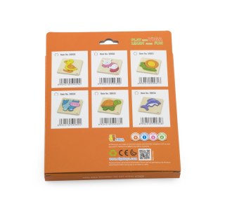 Viga Viga 59934 Pierwsze puzzle maluszka - rybka
