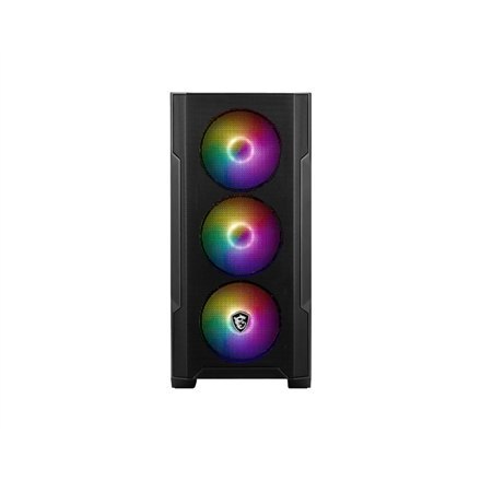 MSI PC Case MAG FORGE M100A Black Micro ATX Tower Power supply included No MSI PC Case MAG FORGE M100A Black Micro ATX Tower Power supply included No