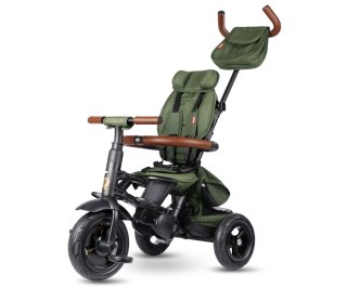 Qplay Qplay Rowerek Trójkołowy Rito Deluxe Rubber Olive