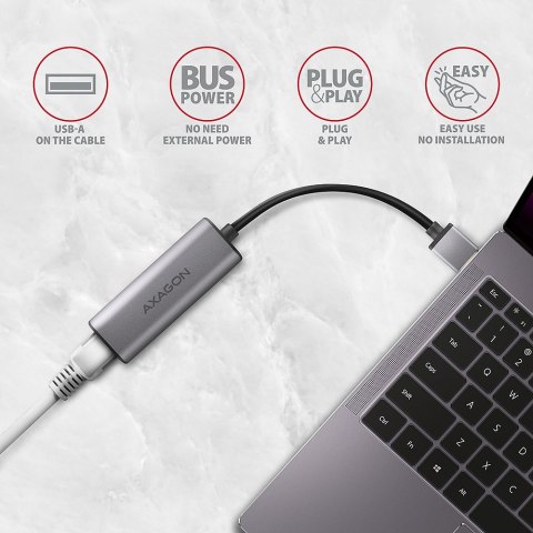 AXAGON | ADE-25R SuperSpeed USB-A 2.5 Gigabit Ethernet AXAGON | ADE-25R SuperSpeed USB-A 2.5 Gigabit Ethernet