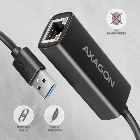 AXAGON | ADE-AR USB-A Gigabit Ethernet Adapter AXAGON | ADE-AR USB-A Gigabit Ethernet Adapter