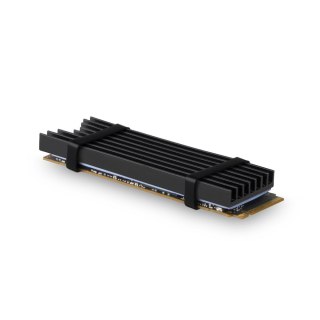 AXAGON Passive aluminum heatsink for all M.2 SSDs, size 2280, high 6 mm | CLR-M2L6
