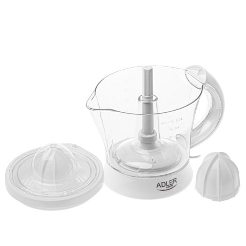 Adler Citrus Juicer | AD 4014 | Type Citrus juicer | White | 40 W | Number of speeds 1 Adler Citrus Juicer | AD 4014 | Type Citrus juicer | White | 40 W | Number of speeds 1