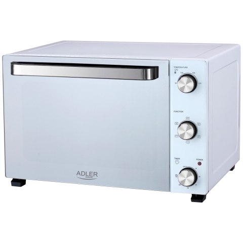 Adler Electric oven | AD 6027 | 48 L | 1800 W | White Adler Electric oven | AD 6027 | 48 L | 1800 W | White