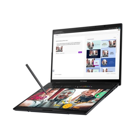 Asus Zenbook Duo UX8406CA-PZ068X | Basalt Gray | 14 " | OLED | Touchscreen | 3K | 2880 x 1800 pixels | Glossy | Intel Core Ultra Asus Zenbook Duo UX8406CA-PZ068X | Basalt Gray | 14 " | OLED | Touchscreen | 3K | 2880 x 1800 pixels | Glossy | Intel Core Ultra