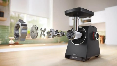 Bosch Food Mincer | MFWS430B | Czarny | Liczba prędkości 2 | Wydajność (kg/min) 2.5 Bosch Food Mincer | MFWS430B | Czarny | Liczba prędkości 2 | Wydajność (kg/min) 2.5