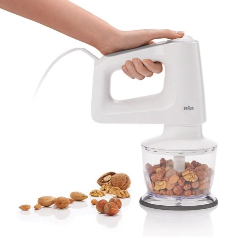 Braun | MultiMix 3 Hand Mixer | HM 3135 WH | Hand Mixer | 500 W | Number of speeds 5 | Turbo mode | White Braun | MultiMix 3 Hand Mixer | HM 3135 WH | Hand Mixer | 500 W | Number of speeds 5 | Turbo mode | White