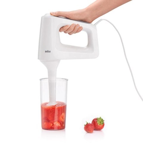 Braun | MultiMix 3 Hand Mixer | HM 3135 WH | Hand Mixer | 500 W | Number of speeds 5 | Turbo mode | White Braun | MultiMix 3 Hand Mixer | HM 3135 WH | Hand Mixer | 500 W | Number of speeds 5 | Turbo mode | White