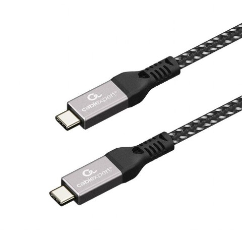Cablexpert Premium USB 4 Type-C charging and data cable | CCBP-USB4-CMCM240-1.5M | Black | 24 pin USB-C - male | 1.5 m Cablexpert Premium USB 4 Type-C charging and data cable | CCBP-USB4-CMCM240-1.5M | Black | 24 pin USB-C - male | 1.5 m