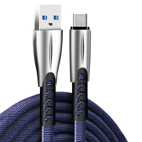 ColorWay Cable USB Type-C (Zinc Aalloy) 2.4А, 1m | CW-CBUC012-BL ColorWay Cable USB Type-C (Zinc Aalloy) 2.4А, 1m | CW-CBUC012-BL