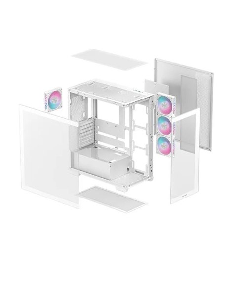 Deepcool CG580 4F WH | White | Mid Tower | Power supply included No | ATX PS2 Deepcool CG580 4F WH | White | Mid Tower | Power supply included No | ATX PS2