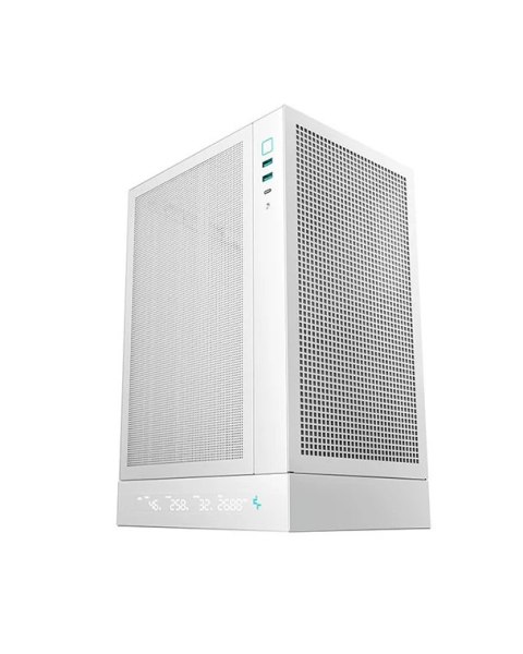 Deepcool PC Gaming Case | CH170 DIGITAL | White | Mini ITX | Power supply included No | ATX PS2 Deepcool PC Gaming Case | CH170 DIGITAL | White | Mini ITX | Power supply included No | ATX PS2