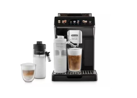 Delonghi Coffee Maker | ECAM450.55.G Eletta Explore | Pump pressure 19 bar | Built-in milk frother | Automatic | 1450 W | Grey Delonghi Coffee Maker | ECAM450.55.G Eletta Explore | Pump pressure 19 bar | Built-in milk frother | Automatic | 1450 W | Grey