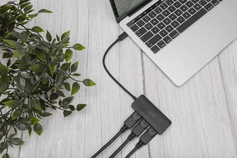 Digitus | 3-Port MST Video Hub (USB-C-3x DisplayPort) | DS-45334 Digitus | 3-Port MST Video Hub (USB-C-3x DisplayPort) | DS-45334