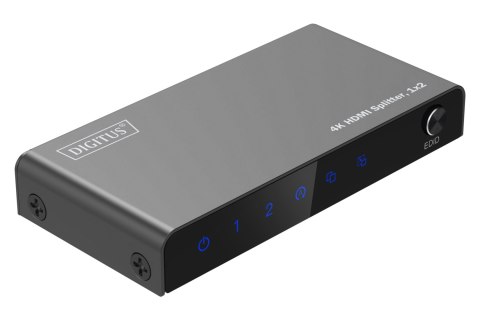 Digitus 4K HDMI Splitter, 1x2 | DS-55336 | Black Digitus 4K HDMI Splitter, 1x2 | DS-55336 | Black