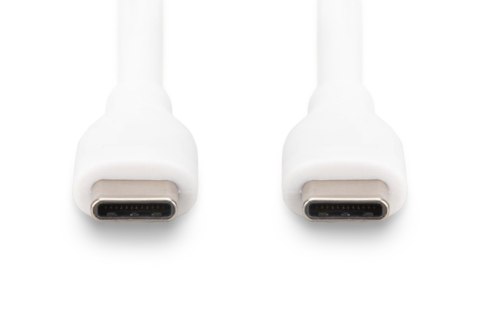 Digitus Silicone Connection Cable | AK-300341-010-W | USB-C to USB-C Digitus Silicone Connection Cable | AK-300341-010-W | USB-C to USB-C