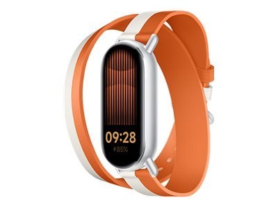Dwukolorowy skórzany pasek Xiaomi | 140-180 mm | Biało-pomarańczowy | Skóra cielęca, PU (wewnątrz) Dwukolorowy skórzany pasek Xiaomi | 140-180 mm | Biało-pomarańczowy | Skóra cielęca, PU (wewnątrz)