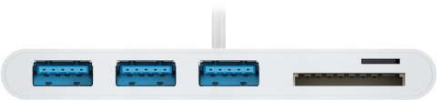 Goobay USB-C Multiport Adapter to 3x USB-A, Cardreader | 62097 Goobay USB-C Multiport Adapter to 3x USB-A, Cardreader | 62097