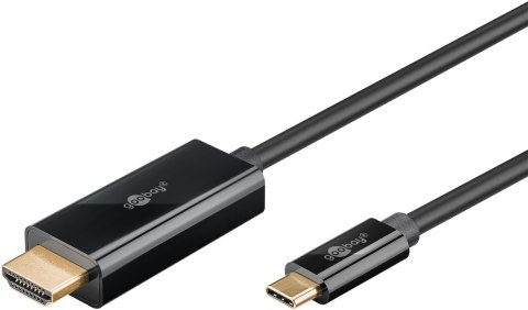 Goobay USB-C to HDMI Cable 4K at 60 Hz, 1 m | 75696 Goobay USB-C to HDMI Cable 4K at 60 Hz, 1 m | 75696