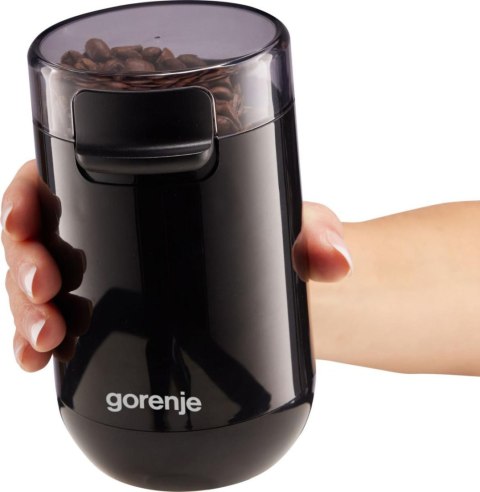 Gorenje | Coffee Grinder | SMK150SB | 150 W | Coffee beans capacity 45 g | Lid safety switch | Black Gorenje | Coffee Grinder | SMK150SB | 150 W | Coffee beans capacity 45 g | Lid safety switch | Black